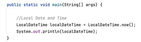 how to get current time in java 8