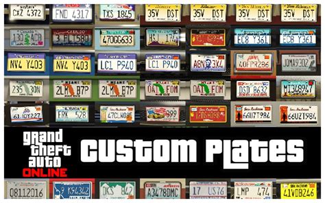 GTA 5 ONLINE How To Get Custom Plates *Very Easy* YouTube
