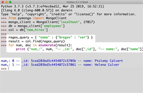 how to get data from mongodb cursor in python