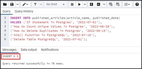 how to get data from postgresql