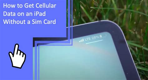 how to get data without sim card