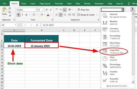 how to get dates in excel in order