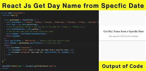 how to get day name from date in javascript