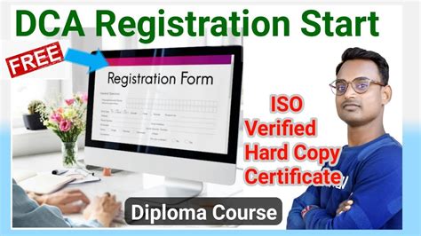 how to get dca certificate online