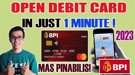 how to get debit card in bpi