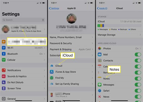 how to get deleted notes back on iphone with icloud