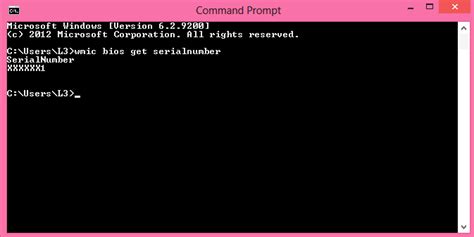 how to get dell serial number using cmd