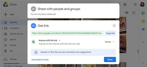 how to get direct image link from google drive