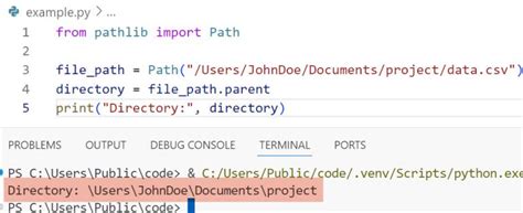 How To Get Directory Path Of A File In Python