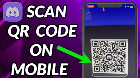 how to get discord qr code on mobile