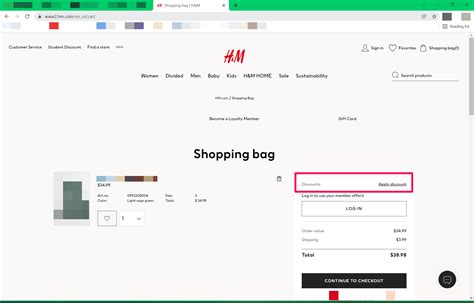 How To Get Discount Code In H&M