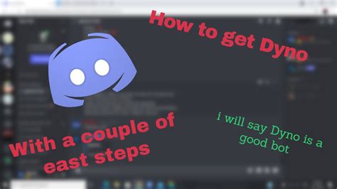 how to get dyno bot in discord