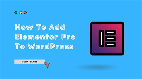 How To Get Elementor In Wordpress
