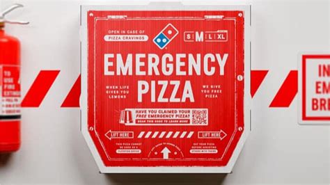 how to get emergency pizza from domino's