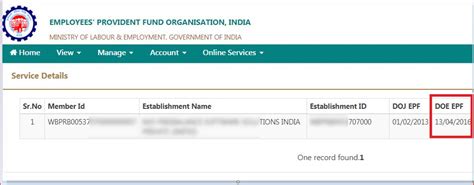 how to get eps number from pf number