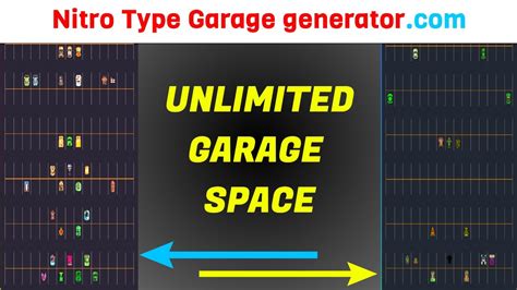 How To Get Extra Garage Space In Nitro Type