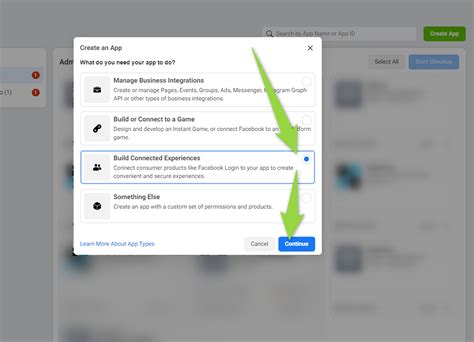 how to get facebook api key