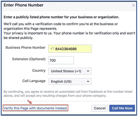 how to get facebook verification code without phone number