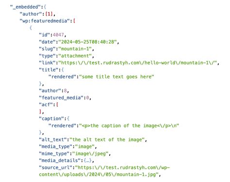 how to get featured image in wordpress rest api