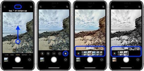 how to get filter on camera iphone
