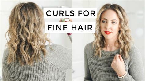 How To Get Fine Thin Hair To Hold A Curl  Tips And Tricks