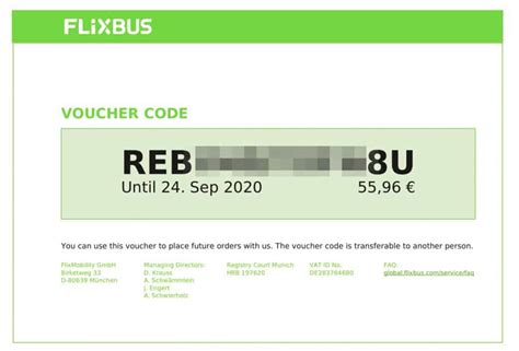 how to get flixbus voucher
