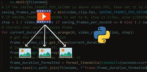 How To Get Frames From A Video In Python