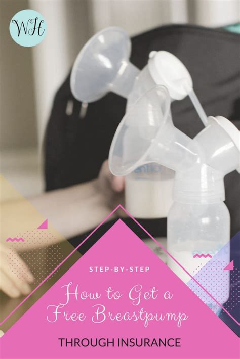 how to get free breast pump without insurance