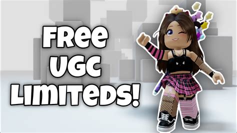 how to get free limited ugc items in roblox