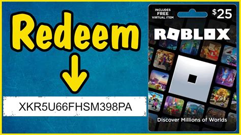 how to get free robux redeem code