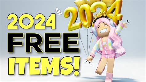 how to get free stuff on roblox 2024