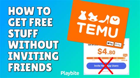 how to get free stuff on temu without inviting friends ios