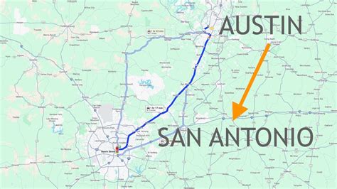 how to get from austin to san antonio