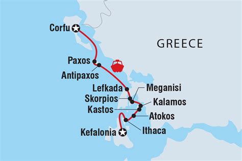 how to get from kefalonia to corfu