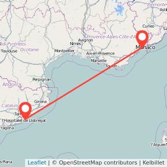how to get from nice to barcelona by train
