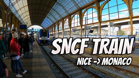 how to get from nice to monaco train