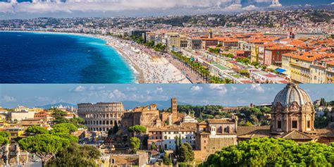 how to get from nice to rome by train