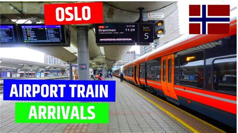 how to get from oslo airport to train station