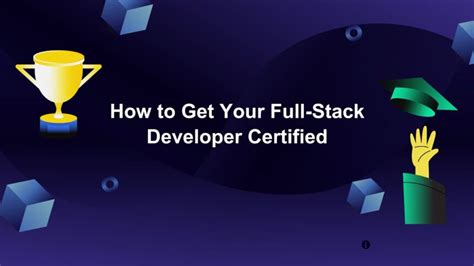 how to get full stack developer certification