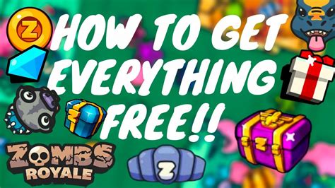 How To Get Gems In Zombs Royale For Free