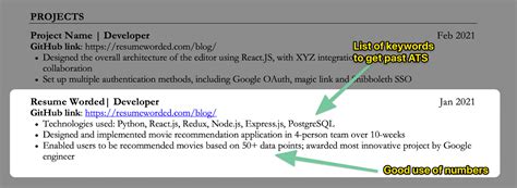 how to get github link for resume