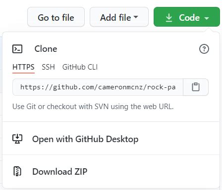 how to get github url