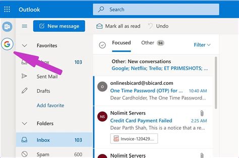 how to get gmail contacts in outlook