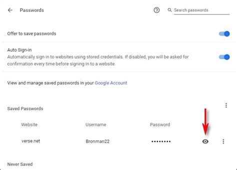 how to get gmail password in chrome