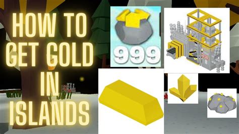 how to get gold in islands on roblox｜TikTok Search