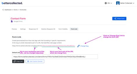 how to get google form url