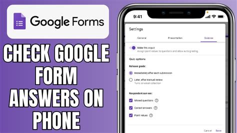 how to get google forms answers in mobile