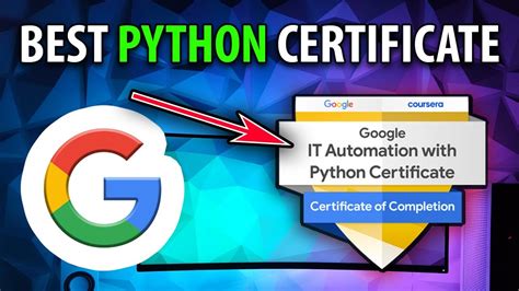 how to get google python certification