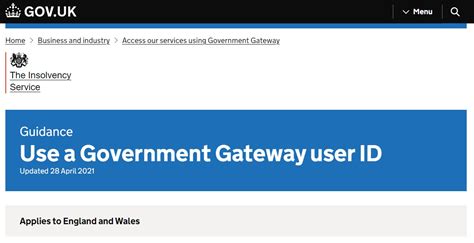 how to get gov gateway id