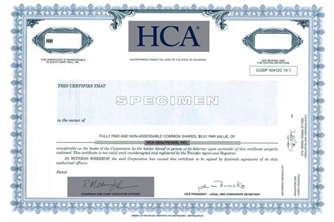 how to get hca certificate